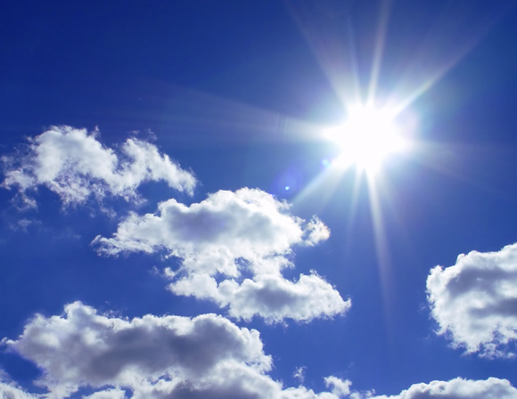 Sonne für Photovoltaikanlage nutzen